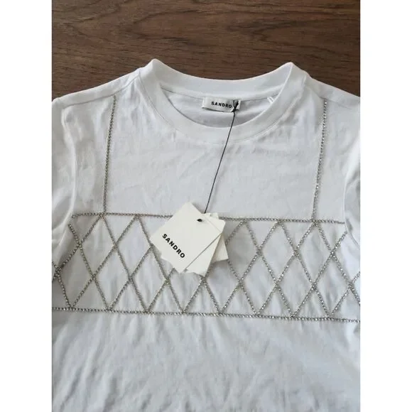 Sandro Diamond Top‎ | Size 0 - Picture 5 of 12